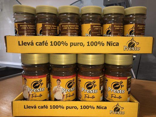 100% Nicaraguan coffee. We have small and large for sale