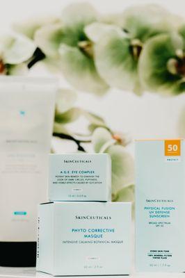 We carry top of the line skin care such as Elta MD, Skinceauticals, Obagi, MD Solar, etc.