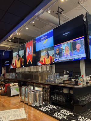 Inside bar area