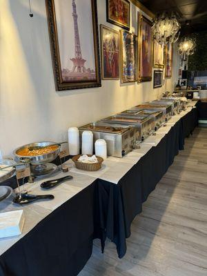 Weekend lunch buffet $24