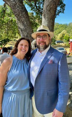 Me and my better half near Sequoia. Thank you, Irene for the great fit.