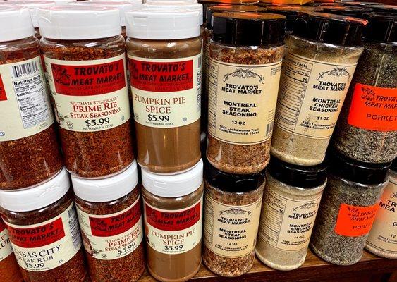 Homemade spices & rubs