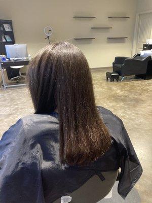 Offering keratin treatments and Blow Outs