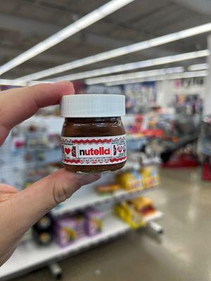 Super tiny Nutella!