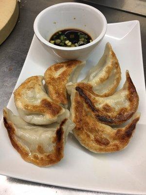 Pan fried dumplings