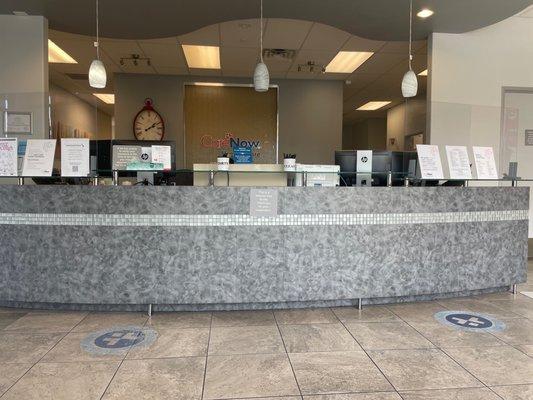 Front desk