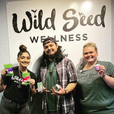 Let the friendly team of budtenders at Wild Seed Wellness walk you through the fresh drops and new products hitting shelves every day.