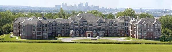 Independent Living and Assisted Living Apartment Building