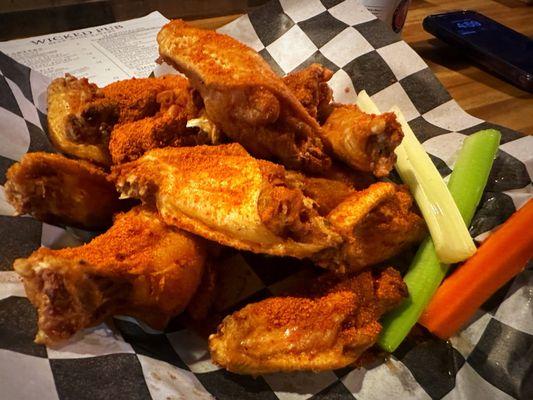 Nashville, hot wings.