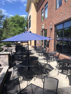 The Sports Den of Northville - Back Patio.