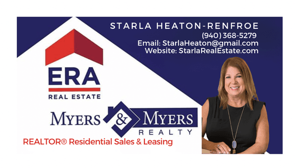 Starla has been in the real estate industry for over 20+yrs. She recently sold a LUXURY home in the Flower Mound area! Give Starla a call!