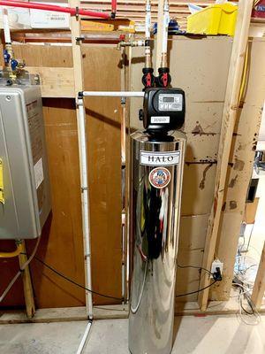 Whole Home 5 stage Halo water purification System  Install