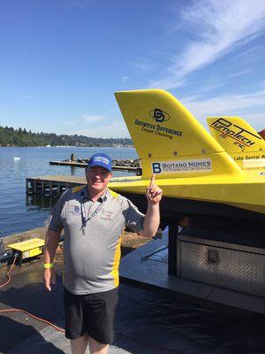 We sponsor hydroplane racing!