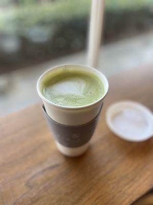 Matcha latte $8. RIP my wallet