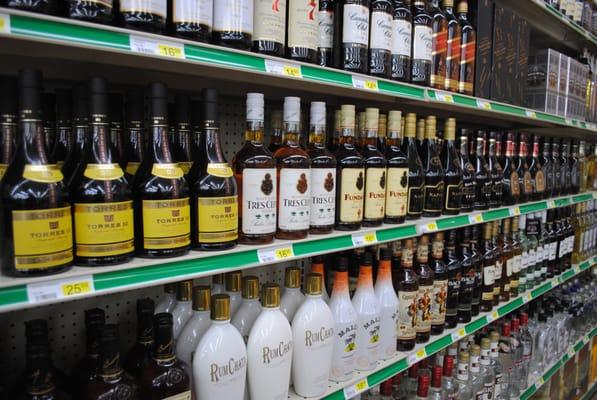 Liquor Section