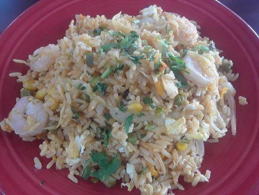 Shrimp fried rice