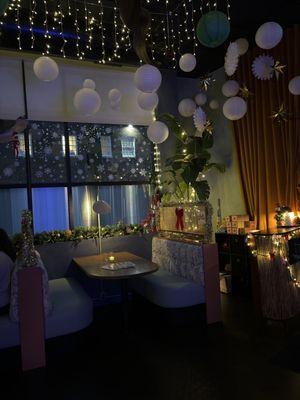 Pop up Christmas bar