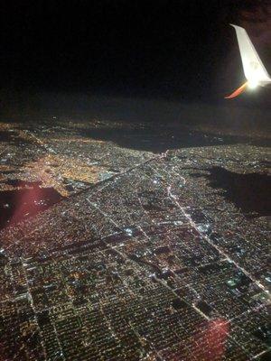 Above Mexico City