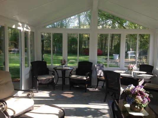 Sunroom Interior, you can feel like you are outdoors all year long!