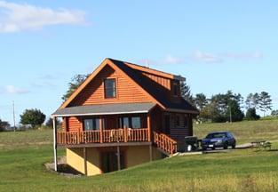 Conesus Log Cabin at Cobtree