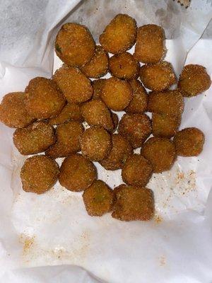 Fried okra