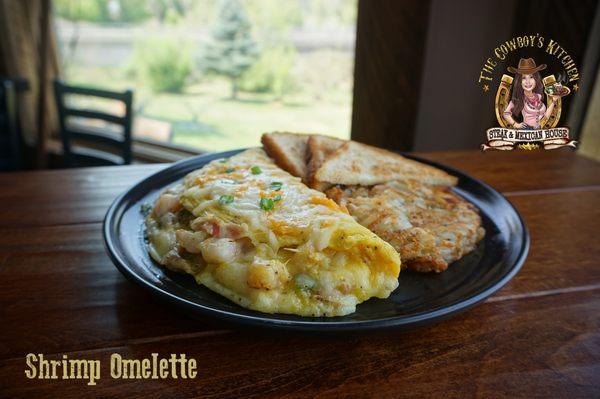 Shrimp Omelette