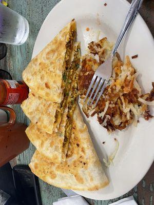 Breakfast quesadilla