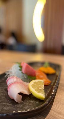 Amberjack, Toro, Salmon Belly and Uni