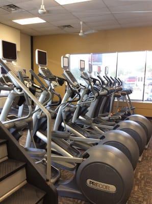 Cardio equipment.