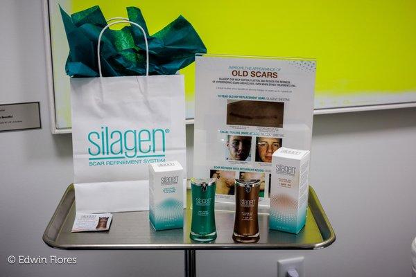 Silagen scar refinement  is the ultimate medical grade scar treatment. Silagen softens, flattens, and reduces redness of all scars.