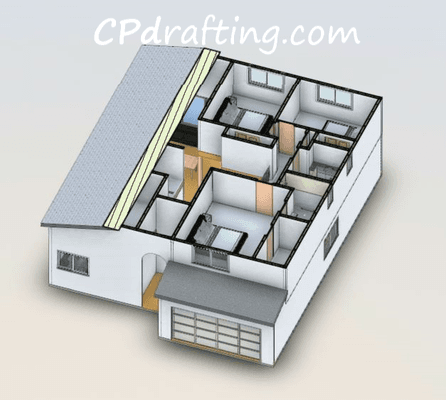 Remodeling project. We use 3d modeling to help our clients visualize the changes