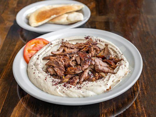 Hummus with Beef