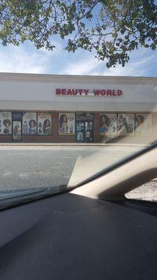 Front of store located in Food Lion shopping center.