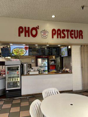 Inside the food court of Lyon Plaza