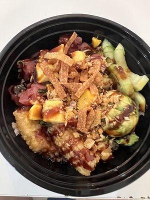 Build your own poke bowl