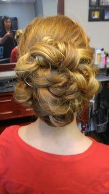 Wedding hair