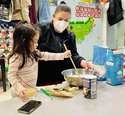 Our toddler teachers are the best at incorporating hands- on and real life experiences into their lesson plans!