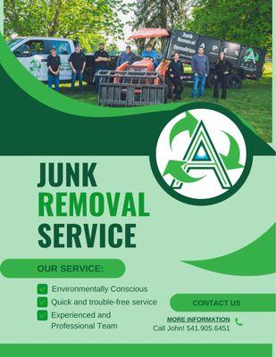 Call your local junk removal crew at Apex Property Clearing, to do your dirty work!