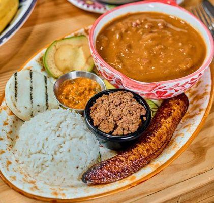 Can't beat the bandeja paisa