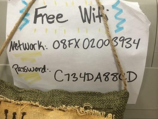 Free wifi