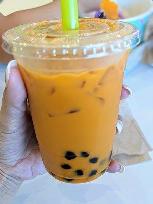 Thai Tea with Boba