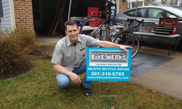 Carl, owner of Bike Werks