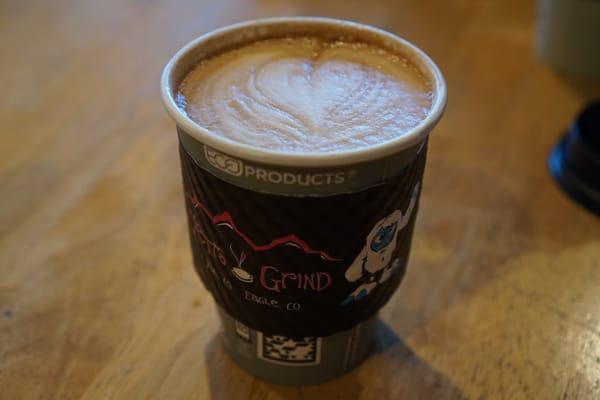 Lone Star Latte: Cinnamon, Chocolate, Sprinkle O Cayenne Pepper