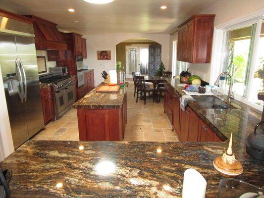 Finished Kitchen - Fallbrook