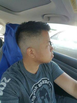 Asked for a fade. Cant complain!