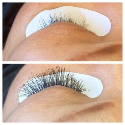 Eyelashes extensions