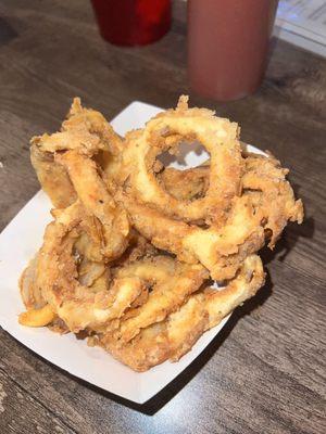 Onion rings extra crispy amazing