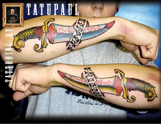 traditional tattoo by tatupaul.com