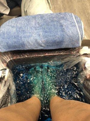 Pedicure for me. :-)