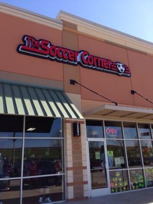 New The Soccer Corner location off of Hwy 121 and Josey!!